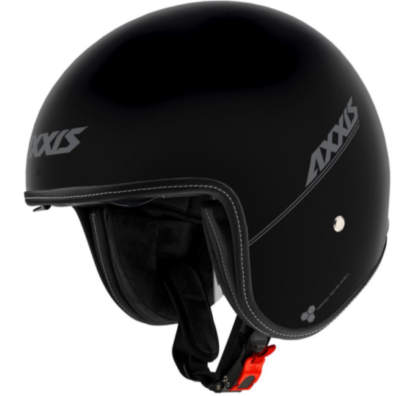 Axxis jet helmet, Hornet SV Royal, black matt