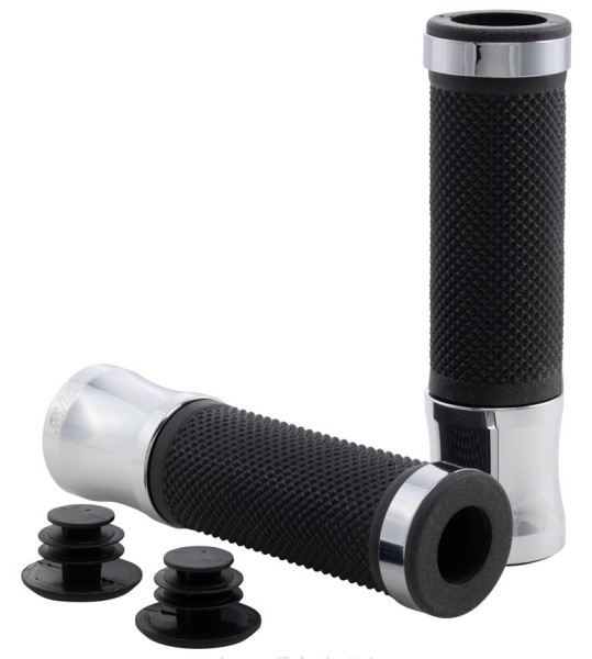 Grips for Vespa GTS/​GTS Super/​GT/​GT L 125-300ccm, chrome