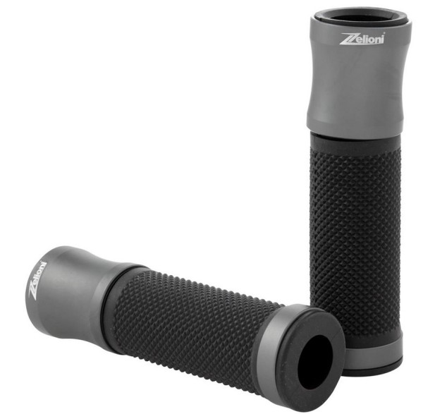 Grips ZELIONI for Vespa GTS/​GTS Super/​GT/​GT L 125-300ccm, gray matt