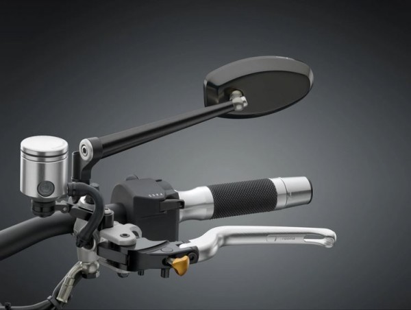 Mirror RIZOMA "DYNAMIC" left or right for Vespa, black anodized