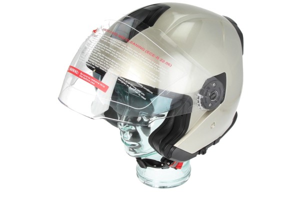Piaggio Jet Helmet Full Jet PFJ gray glossy