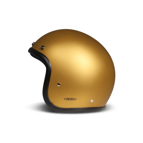 MD Jet Helmet Retro, gold, glossy, Ocra, fiberglass, ECE 22.06