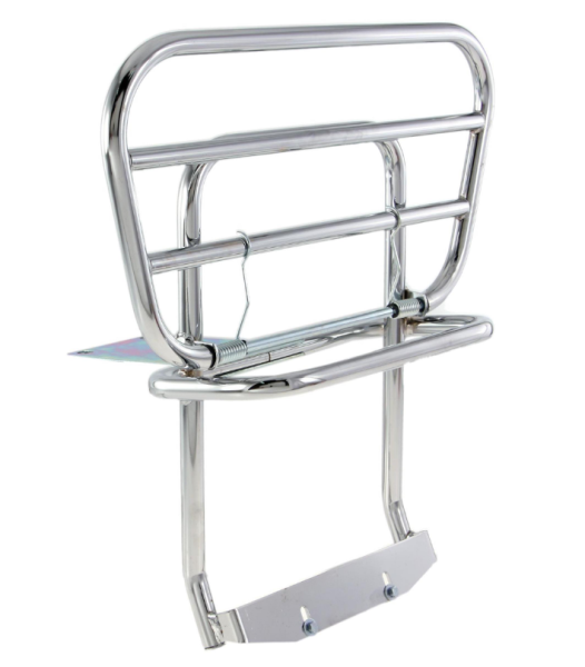 Rear luggage rack Traveller for Vespa PX 80-200cc, foldable, chrome