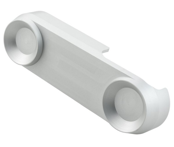 Swing arm cover for Vespa, matt silver