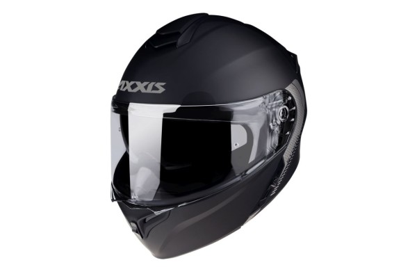 Axxis flip-up helmet, Storm SV Solid, black matt