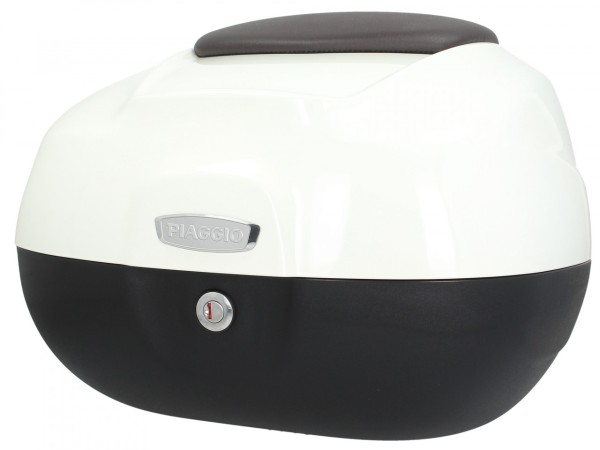 37L Top Case with Backrest, Brown, for Piaggio Medley 125/150 (20-24) - montebianco 544