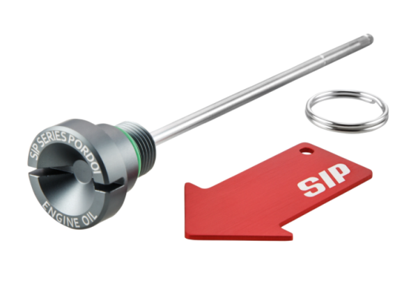 Oil filler screw engine oil for Vespa Primavera/​Sprint 125-150ccm i.e. 3V 4T AC, grey