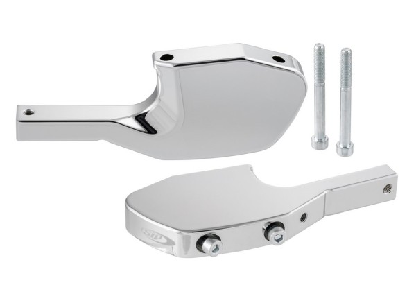 Passenger footrest adapter for Vespa GTS/​GTS Super/​GTV/​GT 60/​GT/​GT L 125-300ccm, chrome