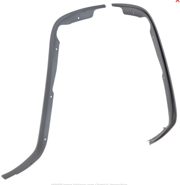 Mono slot leg shield gray matt for Vespa Primavera/​Sprint 50-150ccm