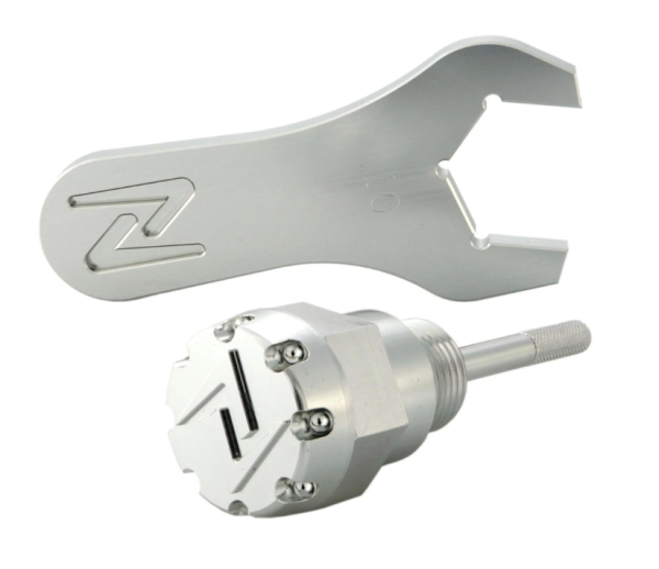 Oil filler plug engine oil, oil pan ZELIONI for Vespa, silver