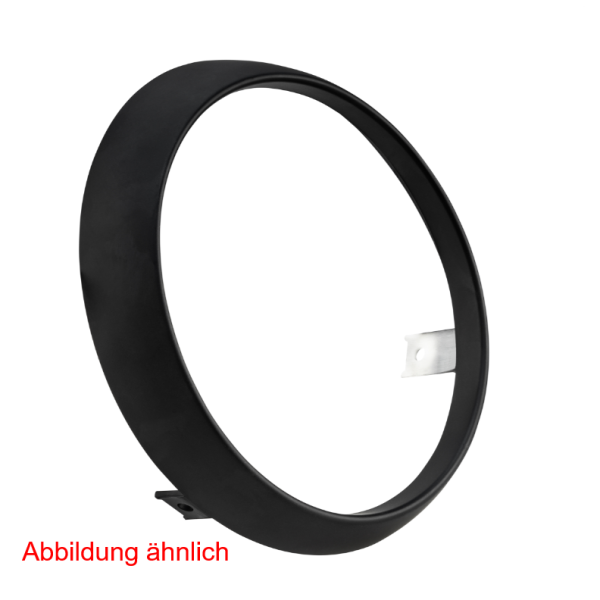 Lamp ring for Vespa Primavera /Elettrica 50-150ccm 2T/4T, black glossy