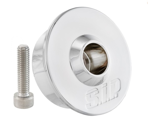 Mounting kit for bar end mirrors without bar end weights, MK II, chrome