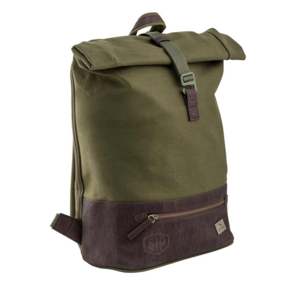 Backpack Sperling VESPA Rider Night "SIP Edition" - olive / cork brown