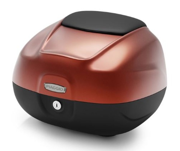 Top Case 37 l, orange (A16_arancio opaco) for Piaggio MP3 400 HPE 2022