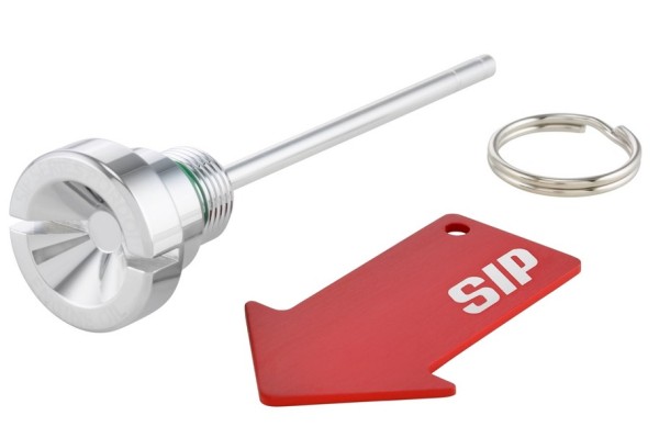 Oil filler screw engine oil for Vespa GTS/​GTS Super/​GTV 300ccm HPE, chrome