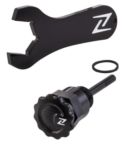 Oil filler screw engine oil "Vintage" for Vespa, black