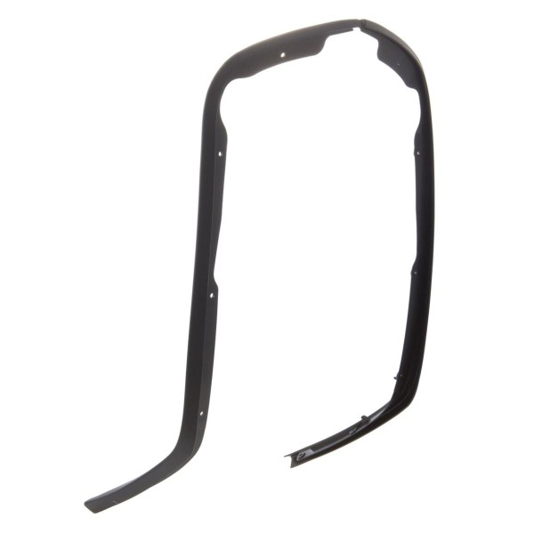 Mono slot leg shield black matt for Vespa Primavera/​Sprint 50-150ccm