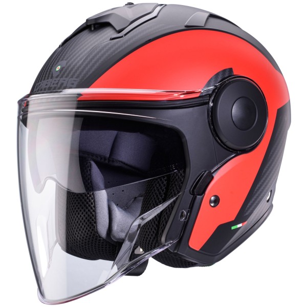 Caberg helmet Soho Milano black/red
