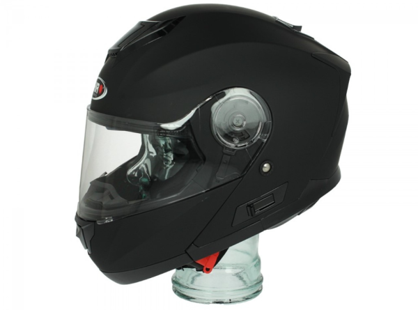 Shiro flip-up helmet, SH507, matt black