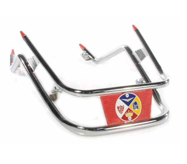 Front bumper fender for Vespa PX 80-200cc, chrome