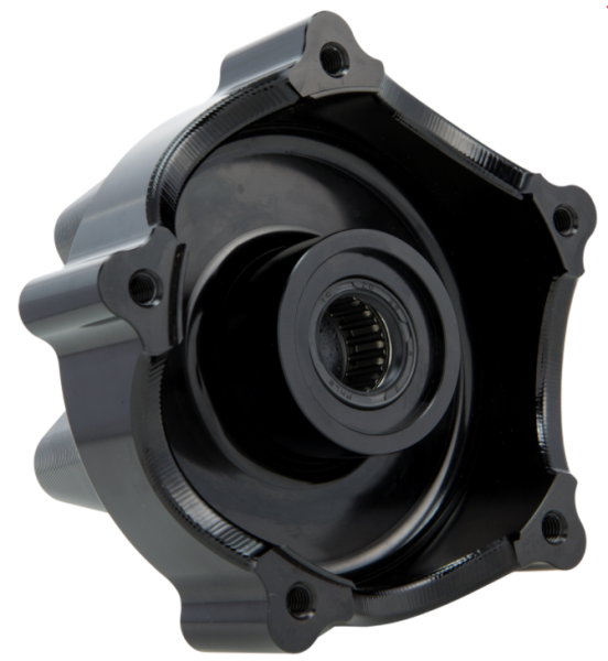 Front wheel hub for Vespa Primavera/​Sprint 50-150ccm, black