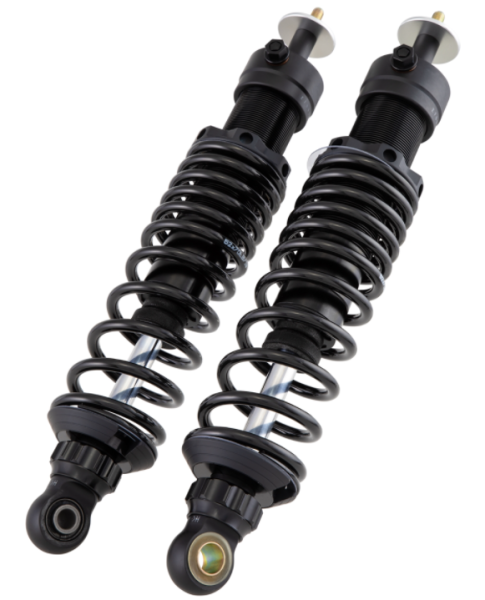 Shock absorber "Black Edition" rear for Vespa GTS/​GTS Super/​GTV/​GT 60/​GT/​GT L, matt black