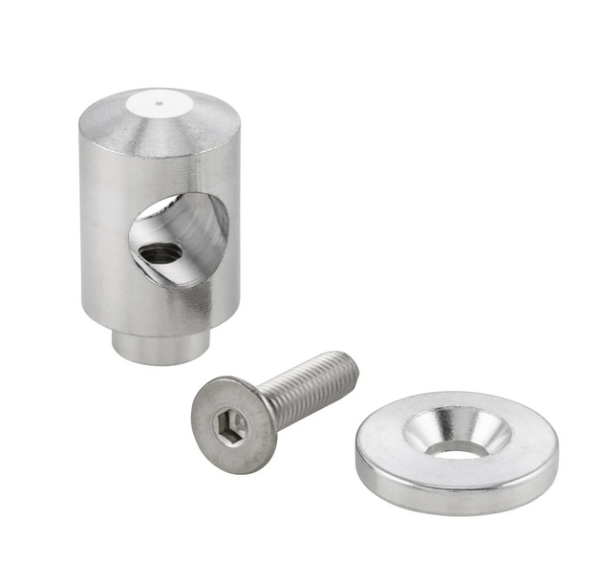 Mounting kit flyscreen for Vespa, silver