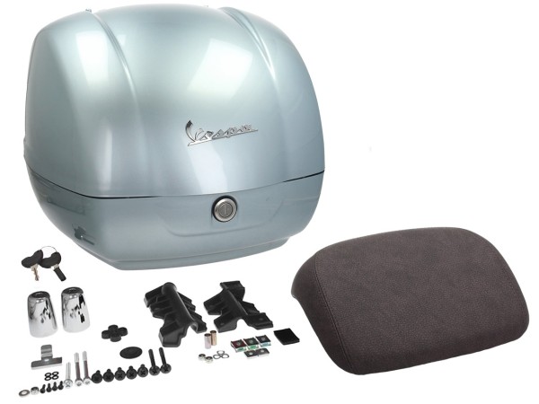Original top case for Vespa GTS - Gray Delicato Glossy G01