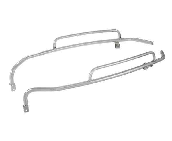 Crash bar side hood rear for Vespa GTS /GTS Super /GTV, 125-300cc, chrome