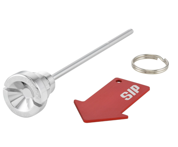 Oil filler plug engine oil for Vespa LX/S 3V i.e. 125-150ccm 4T AC, chrome