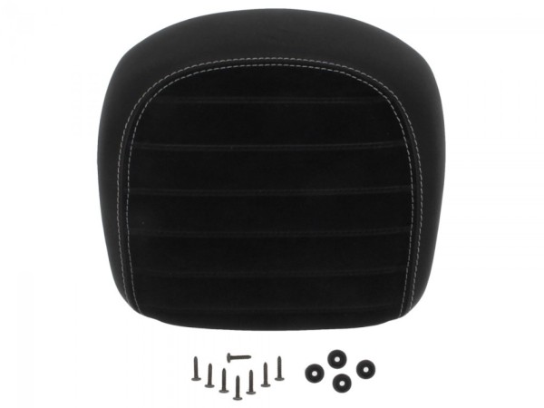 Black backrest, Vespa Sei Giorni top case