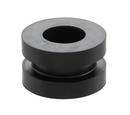 Rubber mounting flyscreen for Vespa, black