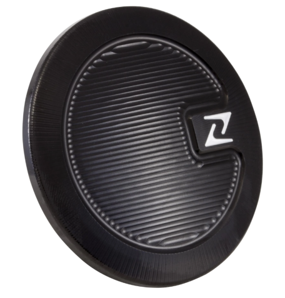 Dust cap brake drum / wheel hub front for Vespa, black