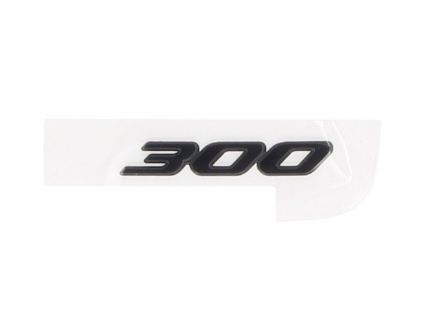 Lettering, 300, black, matt