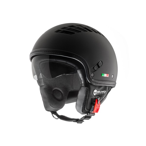 Helmo Milano Demi Jet, ViaColVento, black, matt