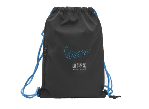 Vespa backpack black blue DEC collection