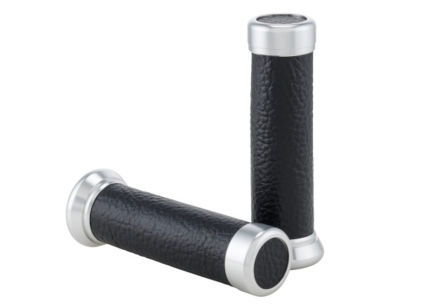 Grips Retro black for Vespa ET/LX/LXV/S/Primavera/Sprint 50-150ccm