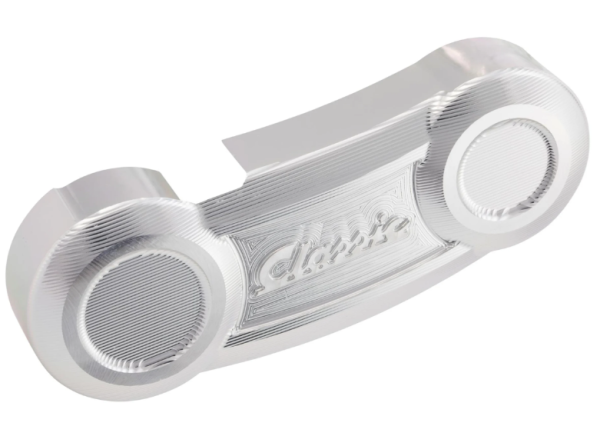 Swingarm cover Classic for Vespa PX 80-200ccm, silver