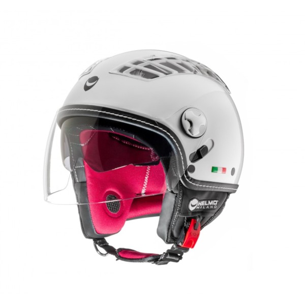 Helmo Milano Demi Jet, turbine, white