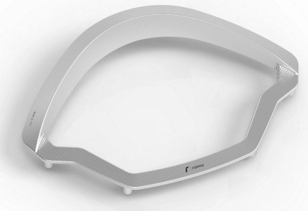 Decorative ring RIZOMA speedometer for Vespa GTS/GTS Super 125-300cc (`23-), silver