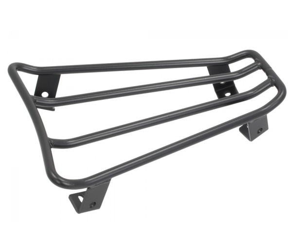 Luggage carrier, black matt, for step-through for Vespa GTS