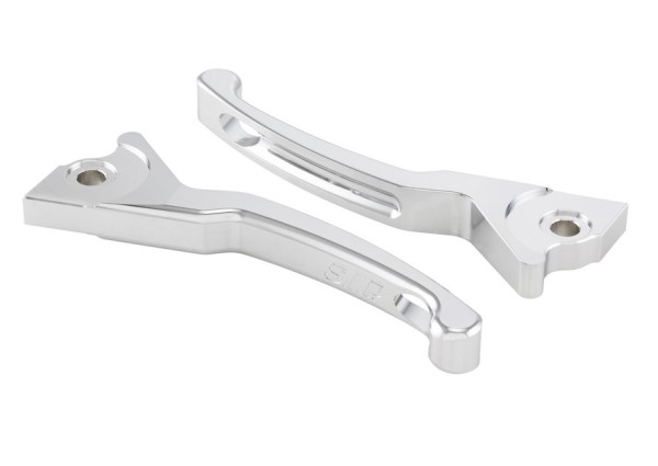 Sport lever set brake Shorty for Vespa, right and left, chrome