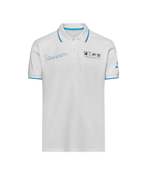 Vespa Polo Shirt, Holy White, DEC Collection