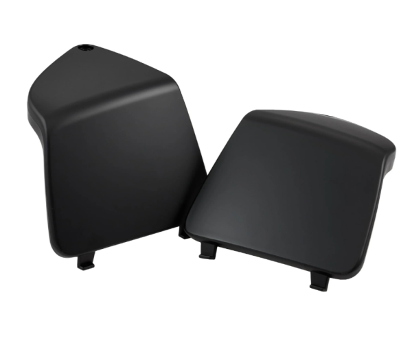 Luggage compartment cover left and right for Vespa GTS/GTS Super/GTV/GT, black matt