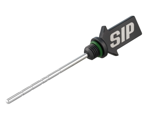 Oil dipstick gear oil, gray dull