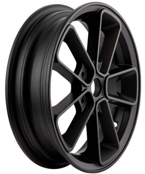 Rim front/rear 12" for Vespa GTS/​GTS Super/​GTV/​GT 60/​GT/​GT L 125-300ccm, matt black