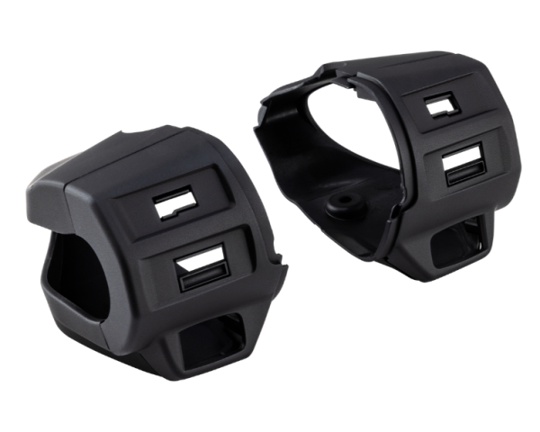 Cover switch unit, left & right for Vepsa Primavera/Sprint/Elettrica, black matt