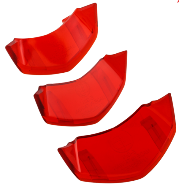 Cascade insert red transparent for Vespa Primavera/​Sprint 50-150ccm ('18-)