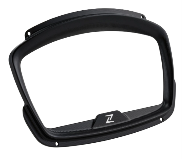 Decorative ring speedometer for Vespa GTS Supertech HPE 125/​300 ('19-), glossy black
