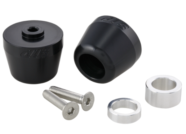 Handlebar end weights left/right for Vespa Primavera/​Sprint/​ET/​LX/​LXV/​S, matt black